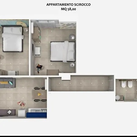 Playa Degli Angeli Scirocco Appartement