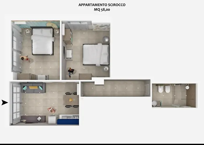 Apartamento Playa Degli Angeli Scirocco